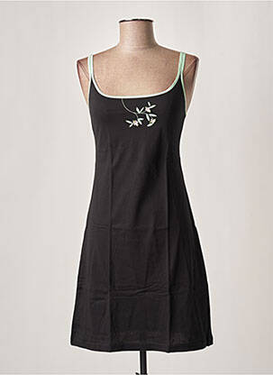 Nuisette/combinette col rond noir MISS ACHILE femme