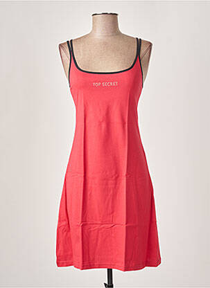 Nuisette/combinette col rond rouge MISS ACHILE femme