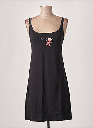 Nuisette/combinette col rond noir MISS ACHILE femme