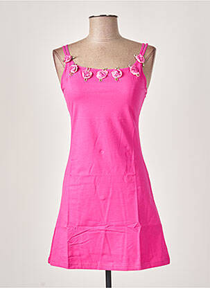 Nuisette/combinette col rond rose MISS ACHILE femme