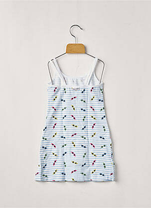 Nuisette/combinette stretch bleu MISS ACHILE fille