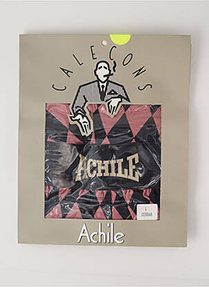 Caleçon imprimé fantaisie rose ACHILE homme