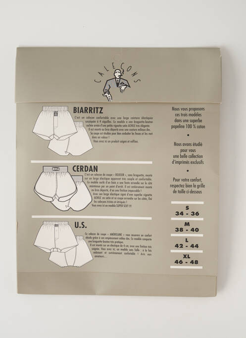 Caleçon rose ACHILE pour homme