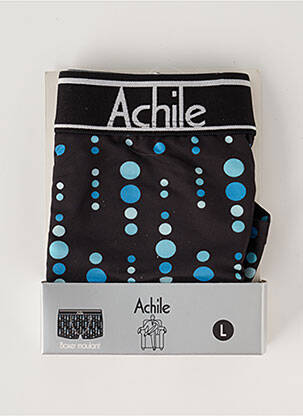 Boxer elastique à la taille noir ACHILE homme