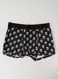 Boxer imprimé fantaisie noir ACHILE homme