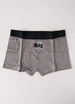 Boxer sérigraphie gris ACHILE homme