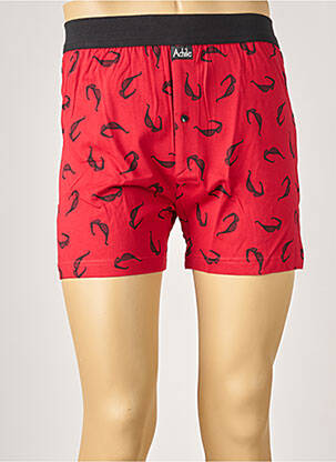 Caleçon stretch rouge ACHILE homme