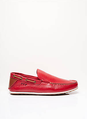 Chaussures bâteau rouge COTEMER pour homme