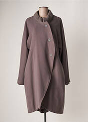 Manteau long gris KOKOMARINA pour femme seconde vue