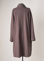 Manteau long gris KOKOMARINA pour femme seconde vue