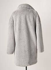 Manteau long gris LAUREN VIDAL pour femme seconde vue