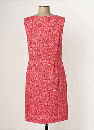 Robe mi-longue sans manche sans manche rouge PAUL BRIAL femme