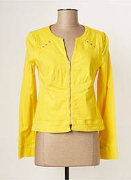 Veste casual poches jaune PAUL BRIAL femme