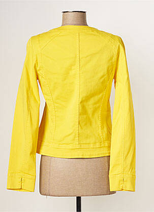 Veste casual poches jaune PAUL BRIAL femme