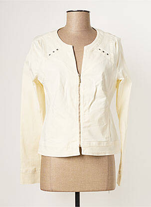 Veste casual poches beige PAUL BRIAL femme