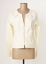 Veste casual poches beige PAUL BRIAL femme