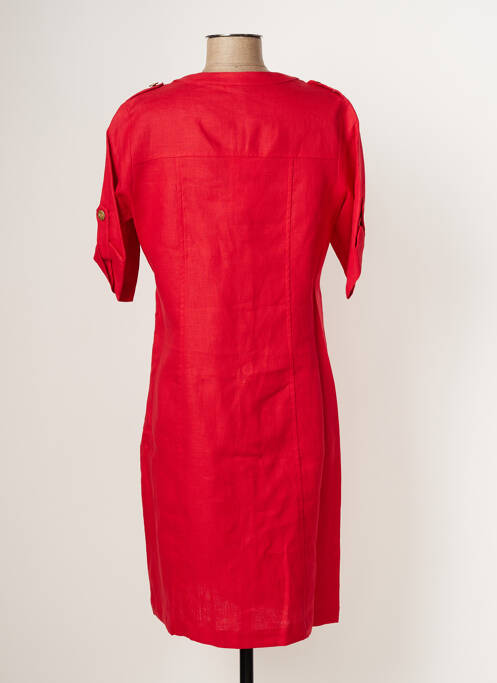 Robe mi-longue rouge PAUL BRIAL pour femme