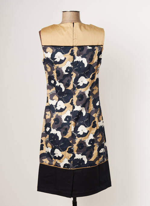 Robe mi-longue beige PAUL BRIAL pour femme