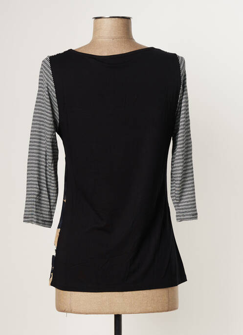 T-shirt noir PAUL BRIAL pour femme