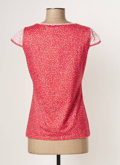 T-shirt rouge PAUL BRIAL pour femme