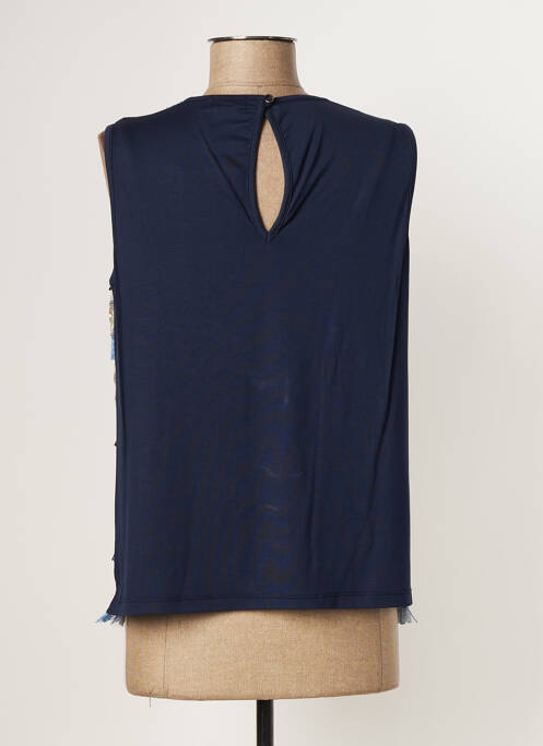 Top bleu PAUL BRIAL pour femme
