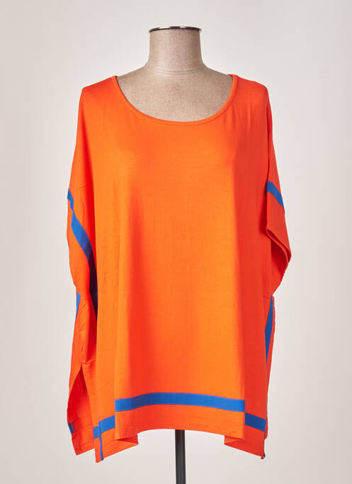 T-shirt orange MALOKA pour femme