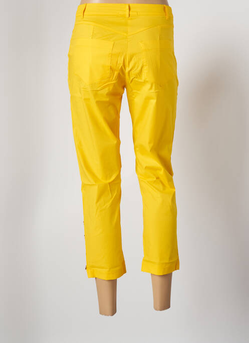 Pantacourt jaune MALOKA femme