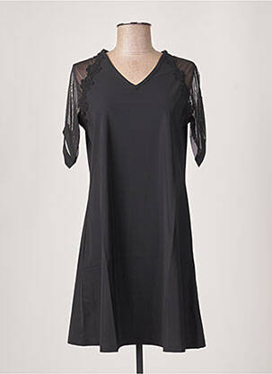 Robe courte noir MALOKA pour femme