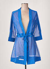 Veste kimono bleu MALOKA pour femme seconde vue