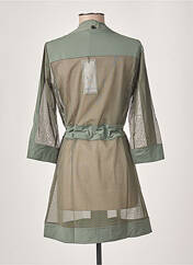 Veste kimono vert MALOKA pour femme seconde vue