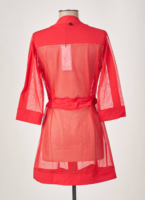 Veste kimono rouge MALOKA pour femme