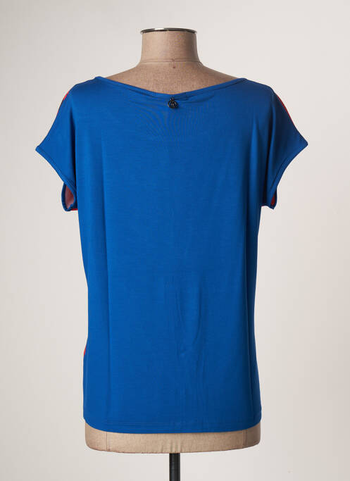 T-shirt bleu MALOKA pour femme