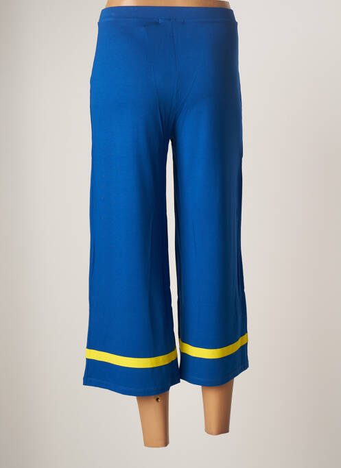 Pantacourt bleu MALOKA pour femme