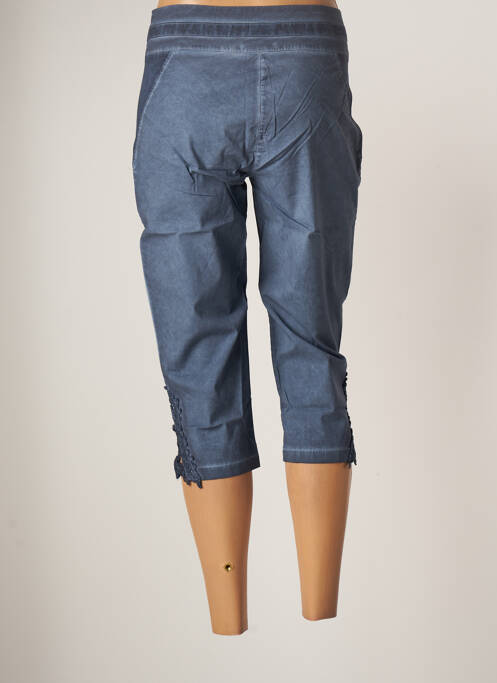 Pantacourt bleu MALOKA femme