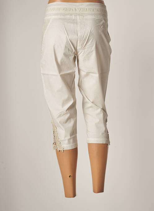 Pantacourt beige MALOKA pour femme