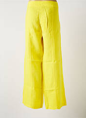Pantalon large jaune MALOKA pour femme seconde vue