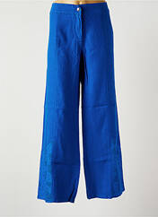 Pantalon large bleu MALOKA pour femme seconde vue