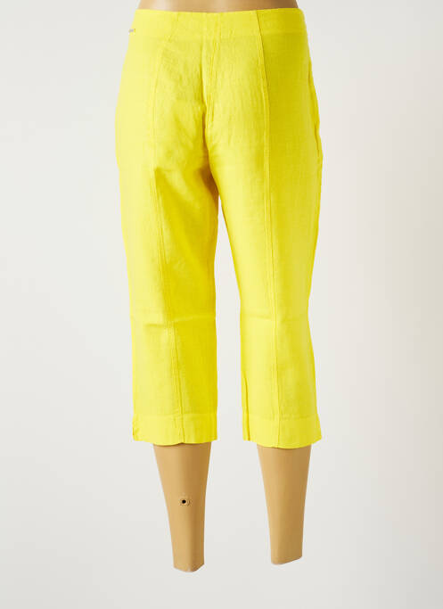 Pantacourt jaune MALOKA pour femme