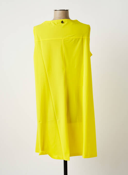 Robe courte jaune MALOKA pour femme
