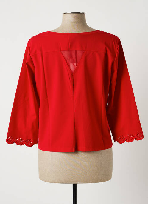 Veste casual rouge MALOKA pour femme