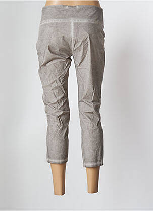 Pantacourt taille normale taille normale gris MALOKA femme