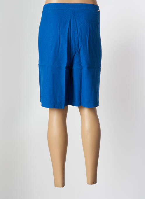 Bermuda bleu MALOKA pour femme
