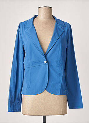 Blazer coupe cintrée bleu MALOKA femme