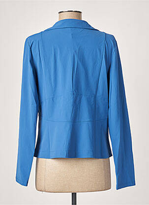 Blazer coupe cintrée bleu MALOKA femme