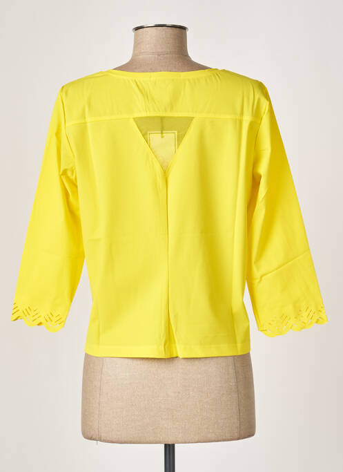 Veste casual jaune MALOKA pour femme