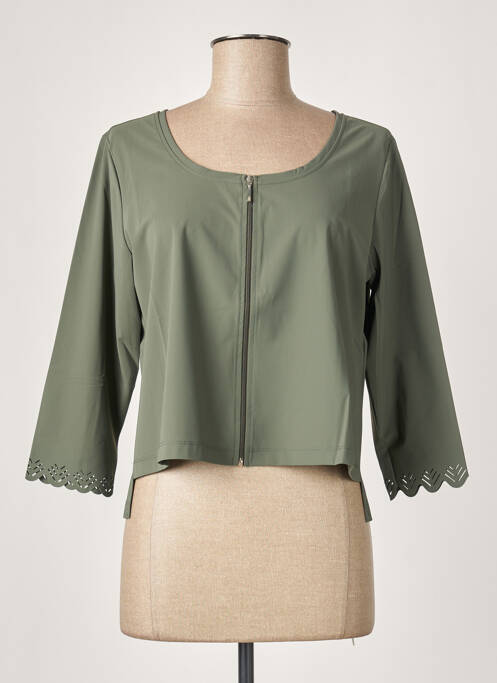 Veste casual vert MALOKA pour femme