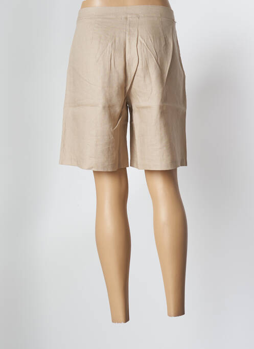 Bermuda beige MALOKA pour femme