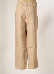Pantalon droit beige MALOKA pour femme seconde vue