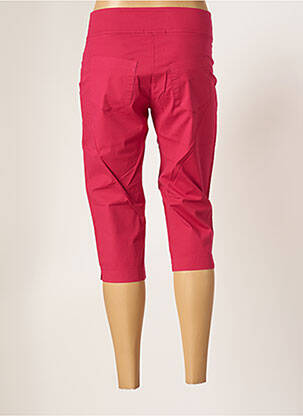 Corsaire stretch taille normale rose MALOKA femme