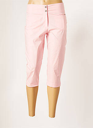Corsaire stretch taille normale rose MALOKA femme